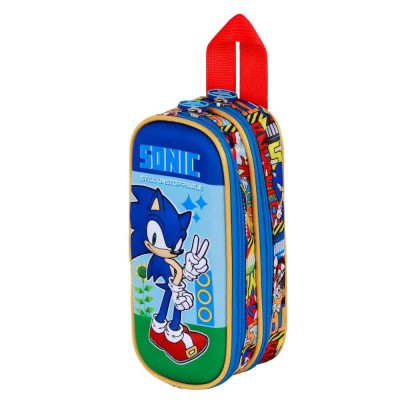 канцеларски,принадлежности,karactermania,sonic,the,hedgehog,sega,unstoppable,pencil,case,blue,(blue)