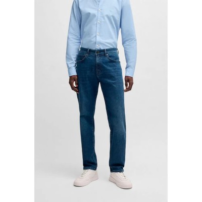 дънки,мъжки,панталони,boss,maine,10270281,01,regular,fit,jeans,blue,(navy)