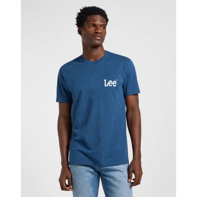 тениска,мъжки,тениски,lee,medium,wobbly,t,shirt,blue,(orion,blue)