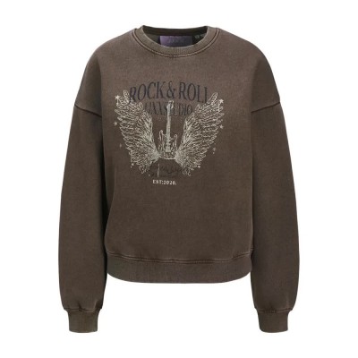блуза,дамски,блузи,jack,&,jones,britta,relax,jjxx,sweatshirt,bracken,rock,&,roll,(grey)