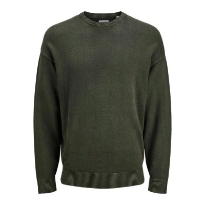 блуза,мъжки,пуловери,jack,&,jones,charge,faded,sweater,green,(duffel,bag)
