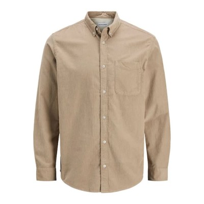 риза,с,дълъг,ръкав,мъжки,ризи,jack,&,jones,classic,cord,long,sleeve,shirt,crockery