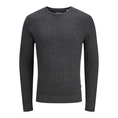блуза,мъжки,пуловери,jack,&,jones,emil,sweater,grey,(dark,grey,melange)