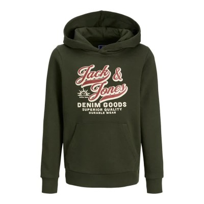суичър,детски,блузи,jack,&,jones,logo,2,col,hoodie,duffel,bag,(green)