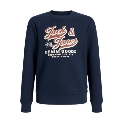 блуза,детски,блузи,jack,&,jones,logo,2,col,sweatshirt,sky,captain,(blue)