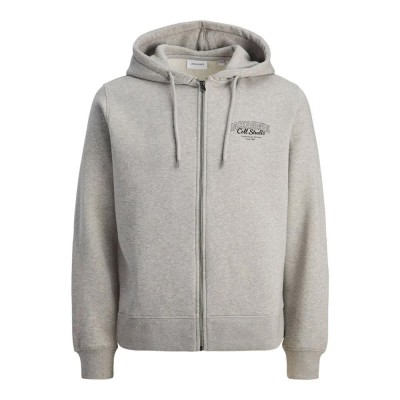 блуза,мъжки,пуловери,jack,&,jones,makoto,full,zip,sweatshirt,light,grey,melange