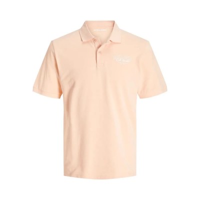 мъжки,блузи,с,яка,jack,&,jones,makoto,short,sleeve,polo,peach,parfait,(orange)