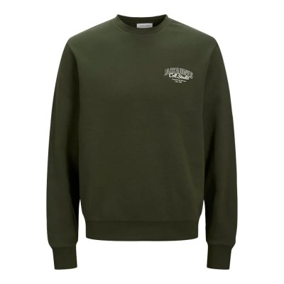 блуза,мъжки,пуловери,jack,&,jones,makoto,sweatshirt,green,(duffel,bag,small,print)