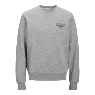 блуза,мъжки,пуловери,jack,&,jones,makoto,sweatshirt,grey,(light,grey,melange,small,print)