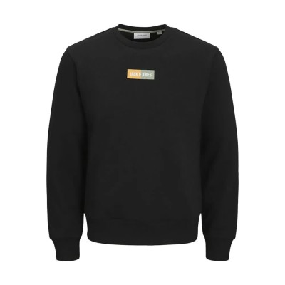 блуза,мъжки,пуловери,jack,&,jones,pan,sweatshirt,black