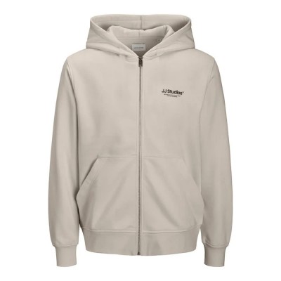 блуза,детски,блузи,jack,&,jones,soho,full,zip,sweatshirt,moonbeam,(beige)