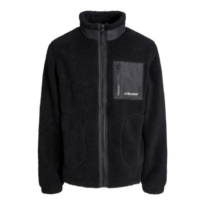 яке,мъжки,якета,jack,&,jones,soho,teddy,jacket,black,(black)
