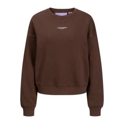 блуза,дамски,блузи,jack,&,jones,studio,vesterbro,relax,jjxx,sweatshirt,bracken,bright,white,jjxx,studio,(brown)