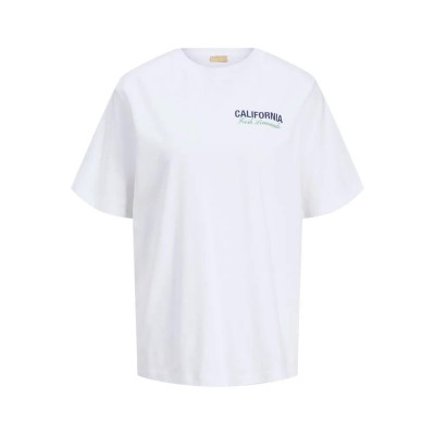 тениска,дамски,тениски,jack,&,jones,zoey,loose,fit,jjxx,short,sleeve,t,shirt,bright,white,california,(white)