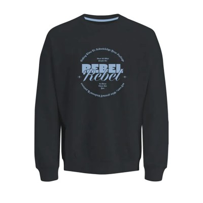блуза,мъжки,пуловери,jj,rebel,gray,sweatshirt,black