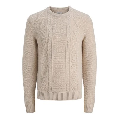 блуза,мъжки,пуловери,jj,rebel,josh,sweater,beige,(moonbeam)