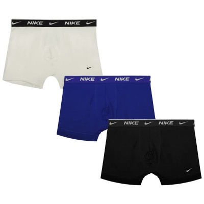 боксерки,мъжко,бельо,nike,eday,trunk,boxers,3,units,deep,night,white,black,(multicolor)