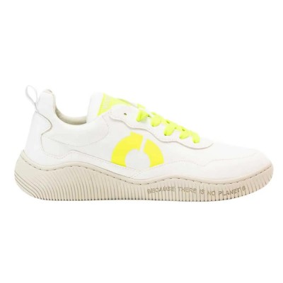 маратонки,дамски,маратонки,ecoalf,alcudia,trainers,white,(yellow,fluor)