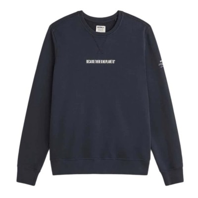 блуза,мъжки,пуловери,ecoalf,disa,sweatshirt,blue,(deep,navy)