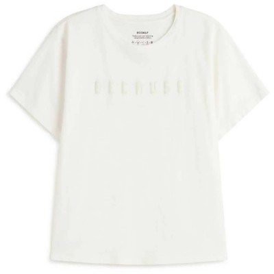 тениска,дамски,тениски,ecoalf,kemi,short,sleeve,t,shirt,white,(off,white)