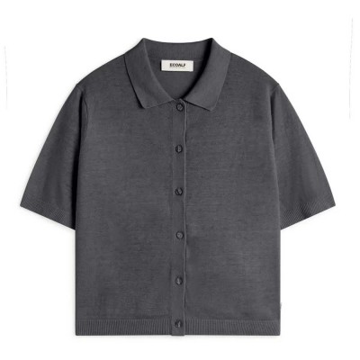 жилетка,дамски,пуловери,дамски,плетени,дрехи,ecoalf,juniper,cardigan,grey