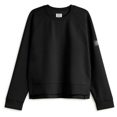 блуза,дамски,блузи,ecoalf,oya,sweatshirt,black