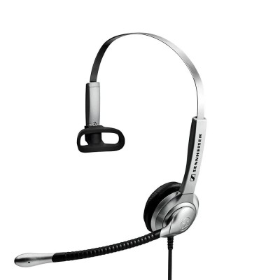слушалки,слушалки,sennheiser,sh,335,monoaural,headphones,silver,(black)
