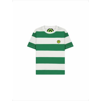 детска,тениска,детски,тениски,barrow,kids,s5bkjuth013,short,sleeve,t,shirt,green,(off,white,fern,green)