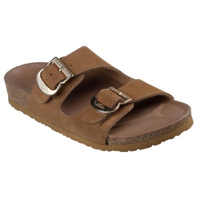 сандали,дамски,сандали,и,чехли,skechers,arch,fit,granola,boho,chic,sandals,brown,(chestnut,suede)