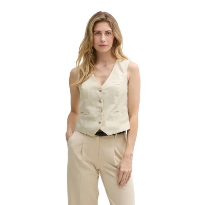елек,дамски,сака,tom,tailor,modern,waistcoat,beige