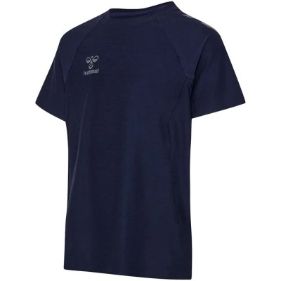 тениска,детски,тениски,hummel,cima,2.0,short,sleeve,t,shirt,marine,melange,(blue)