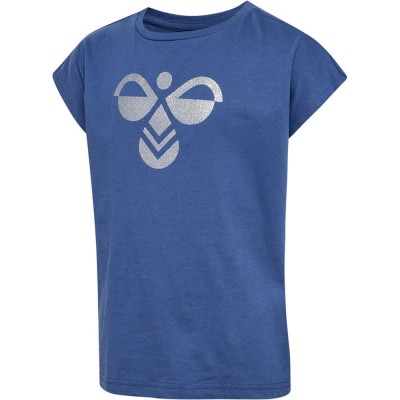 тениска,детски,тениски,hummel,diez,short,sleeve,t,shirt,parisian,night,(blue)