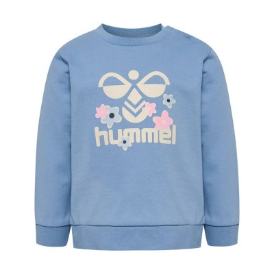 блуза,детски,блузи,hummel,lime,sweatshirt,blue,(faded,denim)