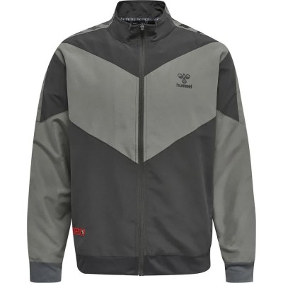 яке,футболни,анцузи,hummel,pro,grid,walk,out,tracksuit,jacket,forged,iron,quiet,shade