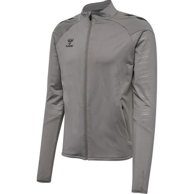 яке,мъжки,анцузи,hummel,pro,training,tracksuit,jacket,grey,(steel,grey)