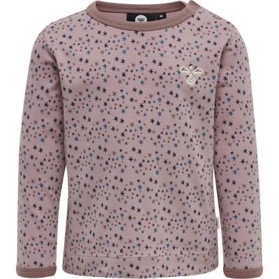 тениска,детски,тениски,hummel,star,long,sleeve,t,shirt,pink,(woodrose)
