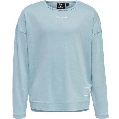 тениска,детски,тениски,hummel,tikka,long,sleeve,t,shirt,blue,(airy,blue)
