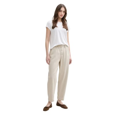 панталони,дамски,панталони,tom,tailor,paperbag,pants,beige