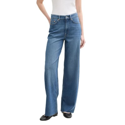 панталони,дамски,панталони,tom,tailor,wide,leg,pants,blue,(clean,mid,stone,blue,denim)