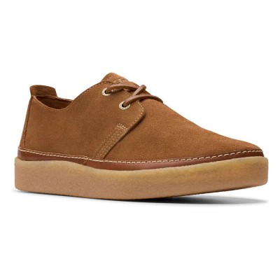 обувки,мъжки,обувки,clarks,shoes,clarkwood,lo,shoes,cola,suede,(brown)