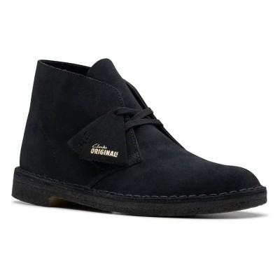 обувки,дамски,боти,дамски,високи,обувки,за,ходене,clarks,shoes,desert,boots,black,(black,suede)