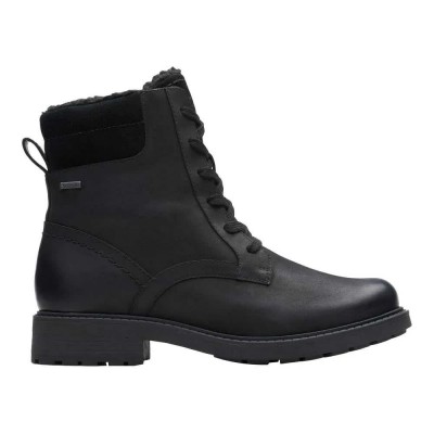 обувки,дамски,боти,clarks,shoes,orinoco,2,spc,goretex,boots,black,(black,warmlined,leather)