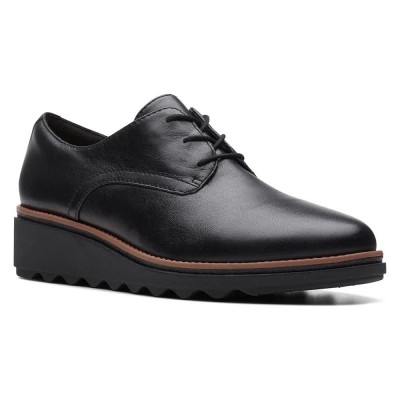 обувки,дамски,обувки,clarks,shoes,sharon,rae,wide,shoes,black,(black,leather)
