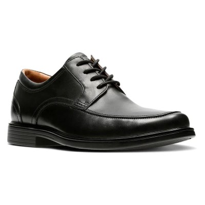 обувки,мъжки,обувки,clarks,shoes,un,aldric,park,shoes,black,(black,leather)