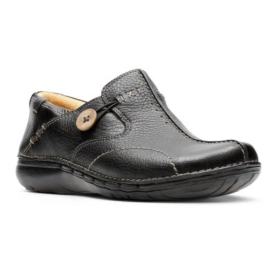 обувки,дамски,обувки,clarks,shoes,un,loop,narrow,shoes,black