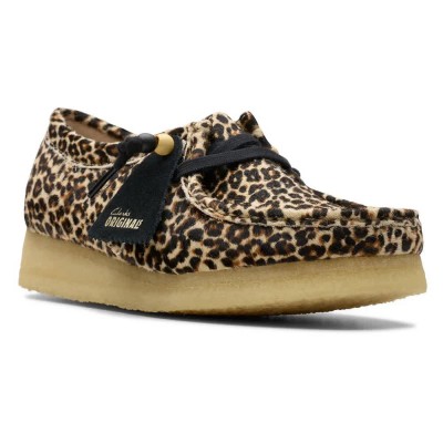 обувки,мъжки,обувки,дамски,обувки,clarks,shoes,wallabee,boat,shoes,brown,(leopard,print)