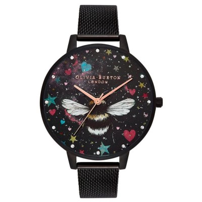 часовник,часовници,olivia,burton,ob16wg87,38,mm,watch,black,(black,multicolor,mineral)