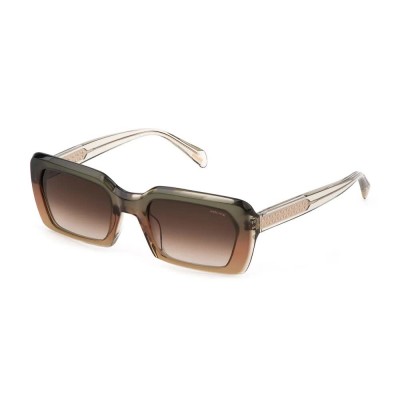 слънчеви,очила,слънчеви,очила,police,splg21,woman,sunglasses,green,brown,(brown)
