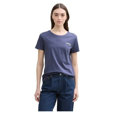 тениска,дамски,тениски,tom,tailor,basic,short,sleeve,t,shirt,blue,(foggy,ocean,blue)