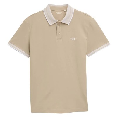 мъжки,блузи,с,яка,tom,tailor,print,short,sleeve,polo,cashew,beige,(beige)
